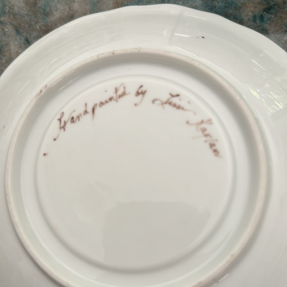 Lissi Kaplan Hand painted tea for one ! So beautiful! - Picture 9 of 12